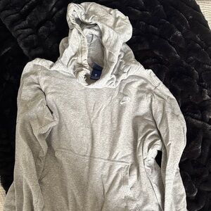 Nike Light Gray Pullover Hoodie